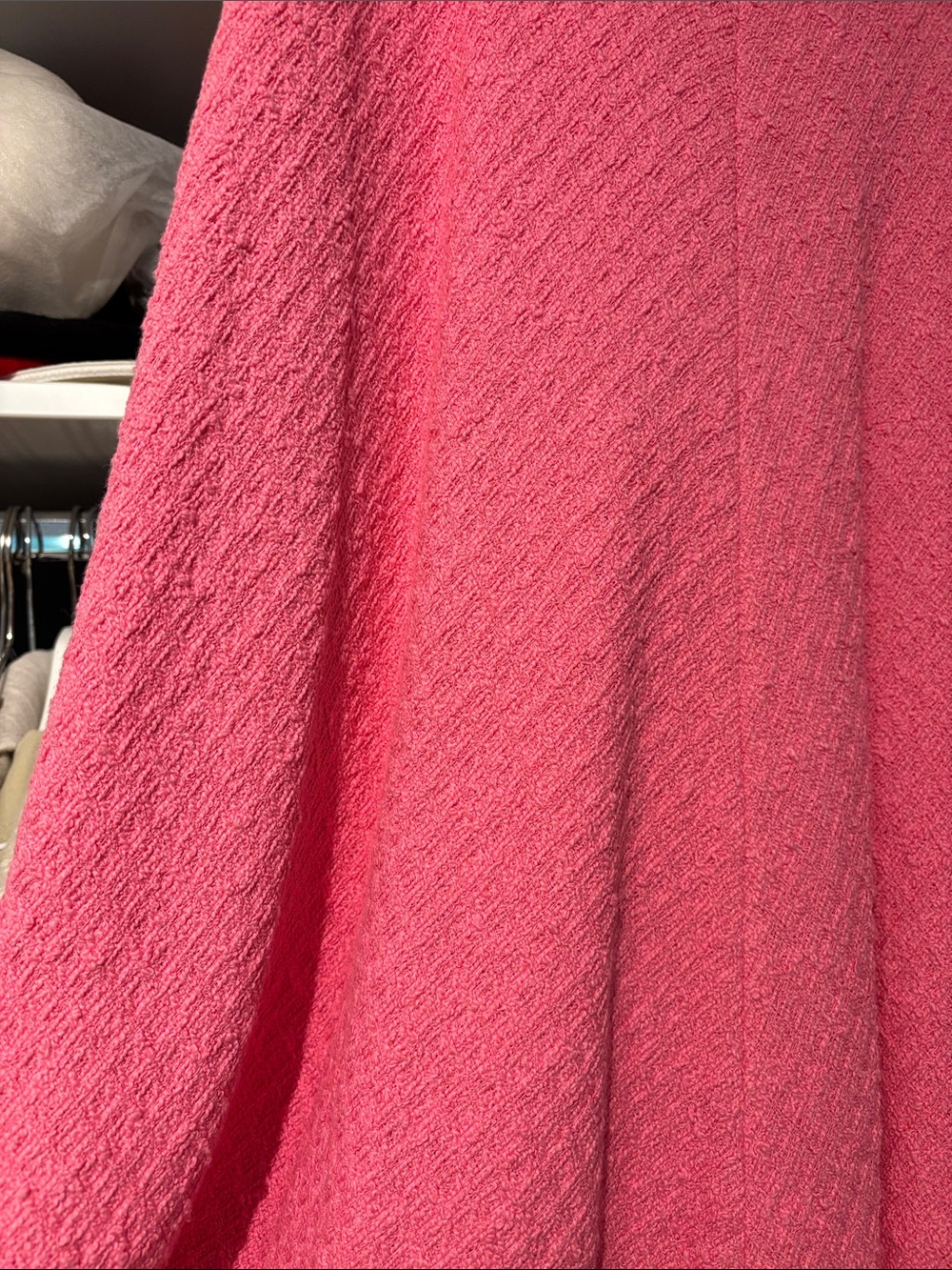 Zara Pink Maxi Skirt with Textured Knit - Picture 6 of 6